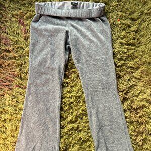 Y2K flaired grey sweats
